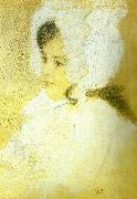 Gustav Klimt, portratt av flicka